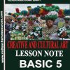 Creative and Cultural Art